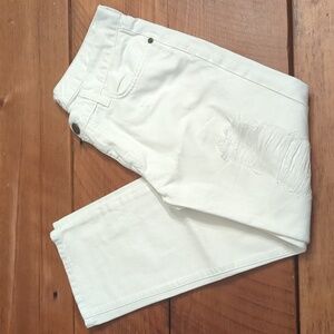 🪞▪️Current Elliott White Jeans Size 26-0